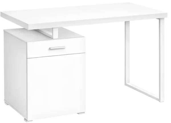 Computer Desk, Home Office, Laptop, Left, Right Set-Up, Storage Drawers, Work, Contemporary, Modern