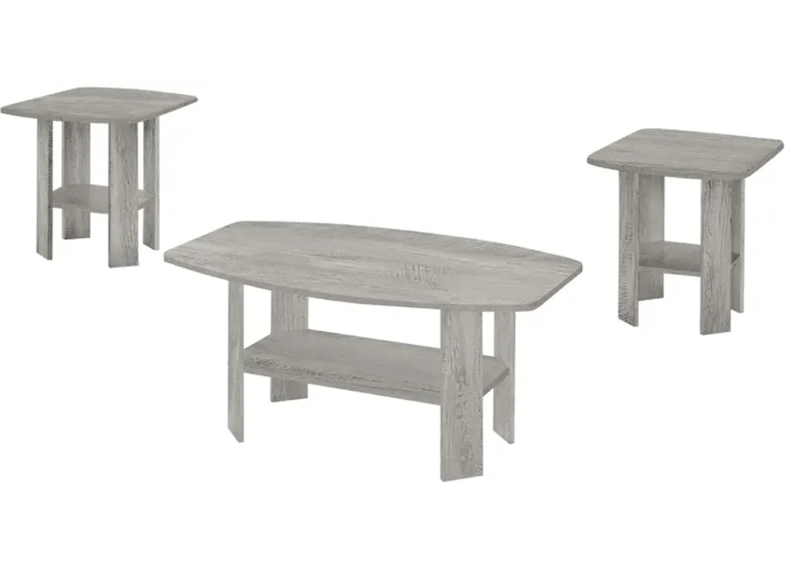 Table Set, Coffee, End, Side, Accent For Living Room (Set of 3)