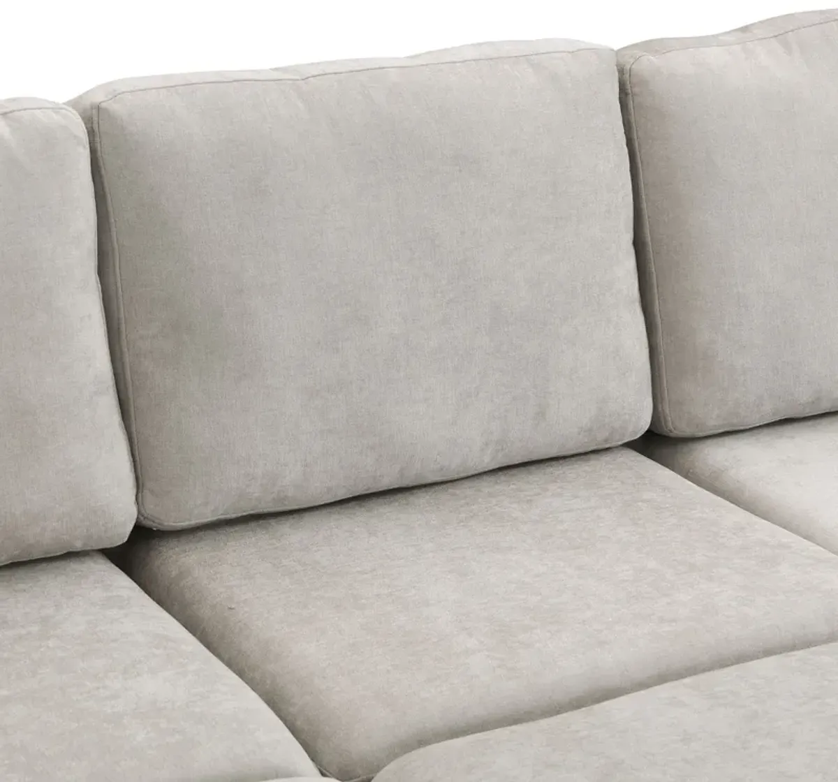 Sectional Sofa Couch Sofa Bed U-Shaped Sofa With Two Movable Ottoman And Three USB Ports For Living Room