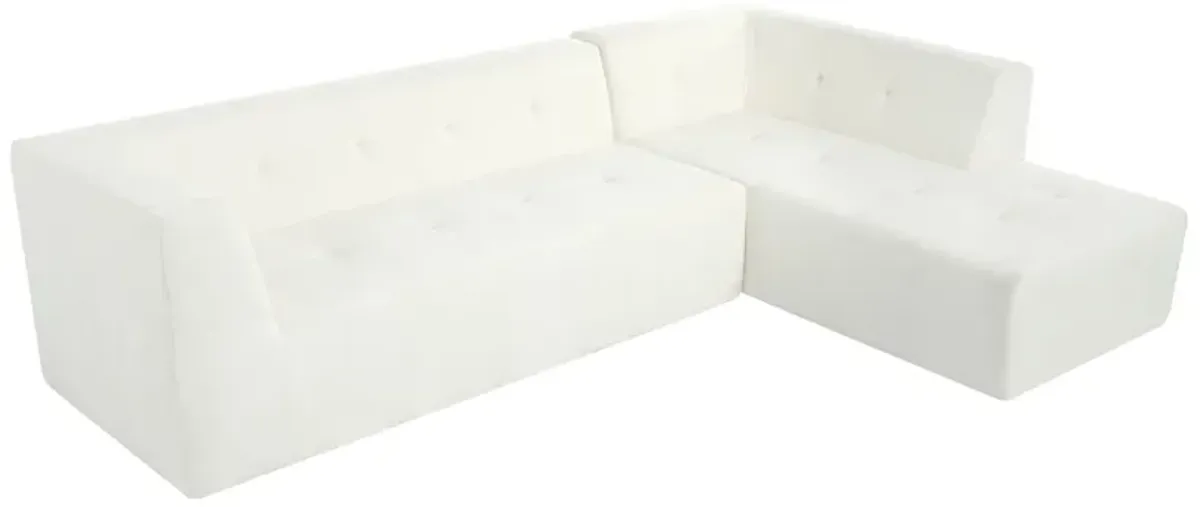 Modular Combination Living Room Sofa Set, Modern Minimalist Sofa, Living Room Upholstered Sofa Bed, Bedroom, 2 Pieces Computer Free Combination, L - Shaped