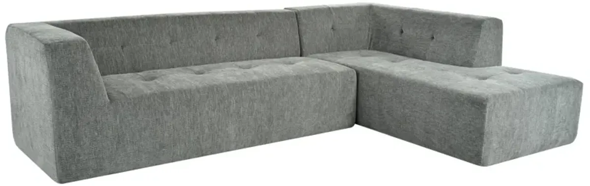 Modular Combination Living Room Sofa Set, Modern Minimalist Sofa, Living Room Upholstered Sofa Bed, Bedroom, 2 Pieces Computer Free Combination, L - Shaped