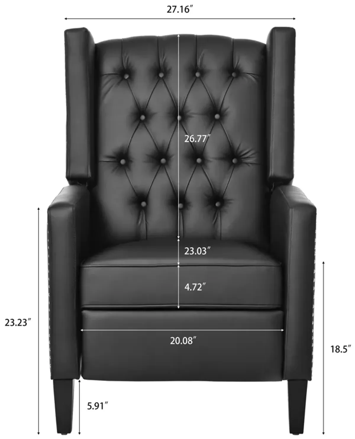 Manual Wing Chair Recliner