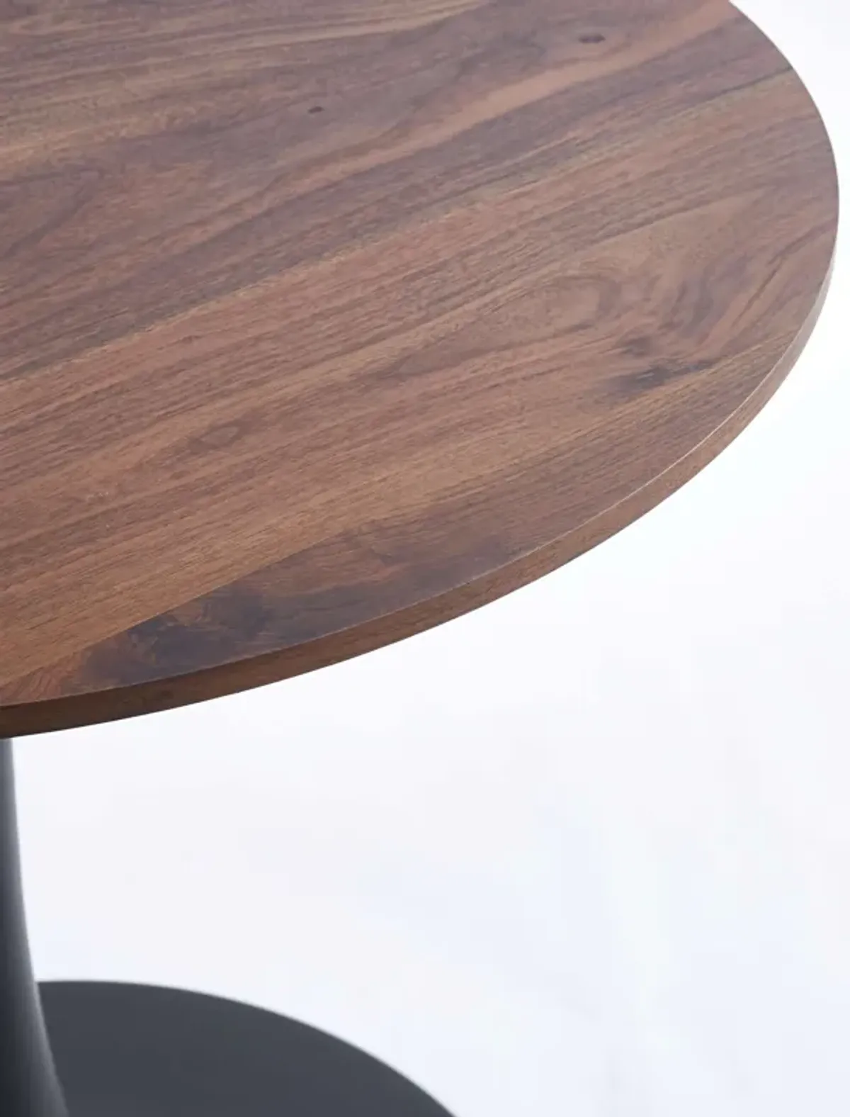 Tulip Table Mid-Century Dining Table With Round MDF Table Top, Pedestal Dining Table, End Table Leisure Coffee Table