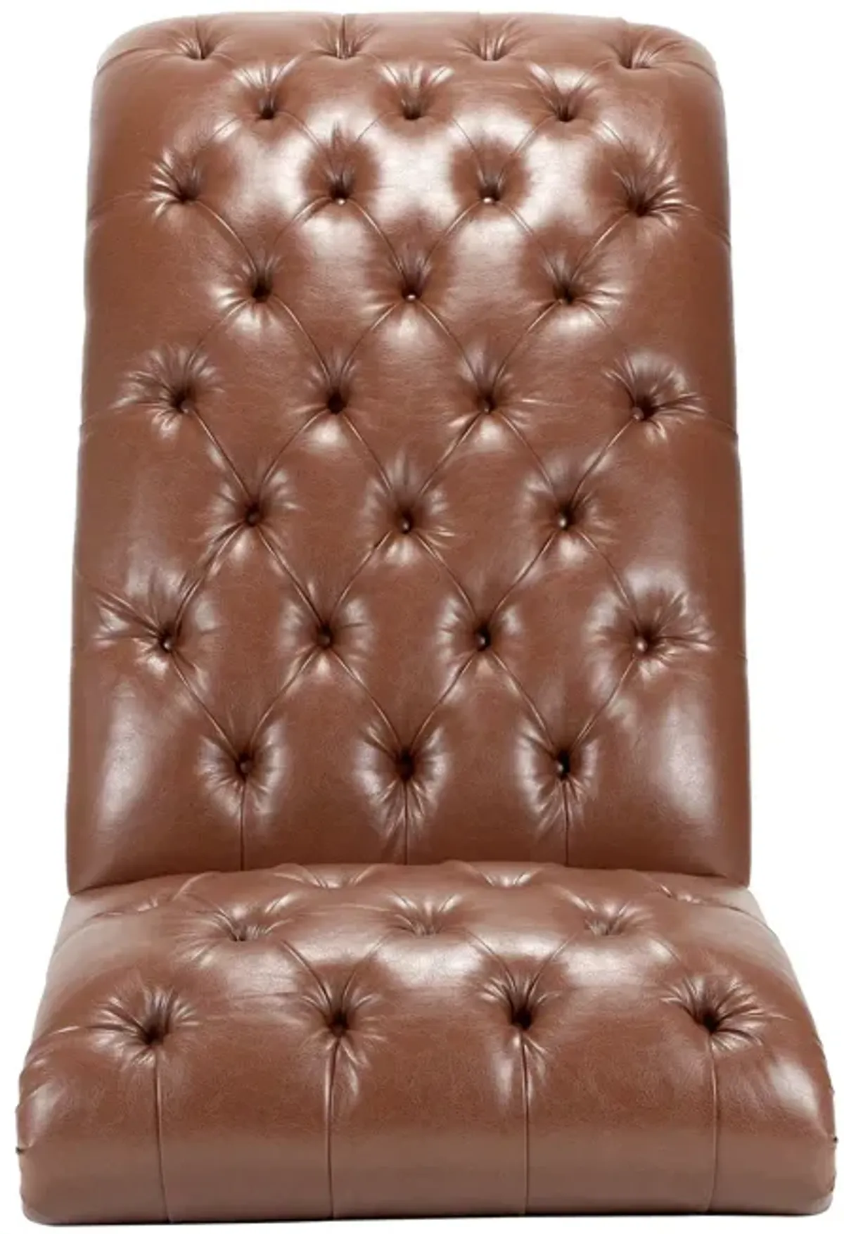 Tufted Armless Chaise Lounge