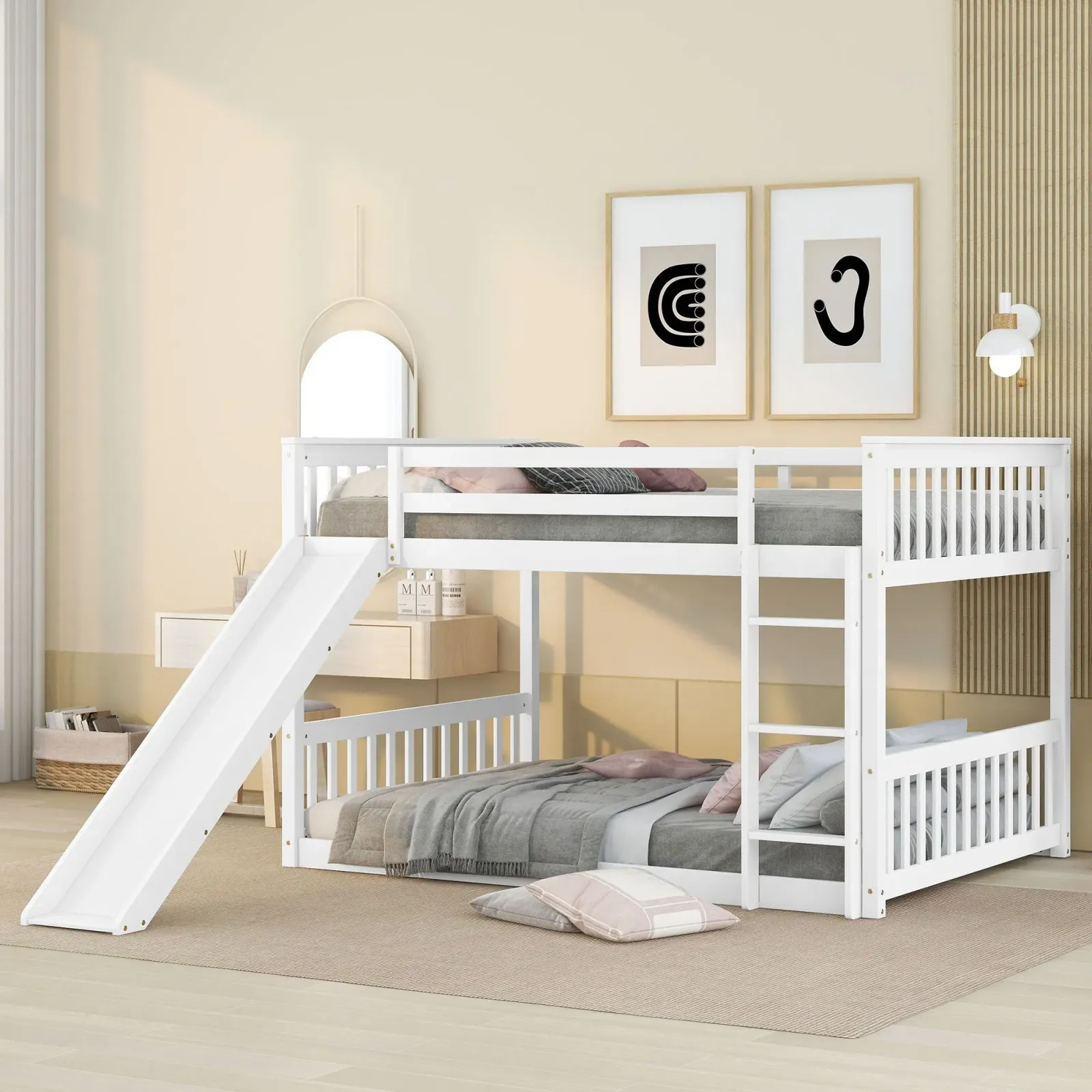 Bunk Bed With Slide And Ladder