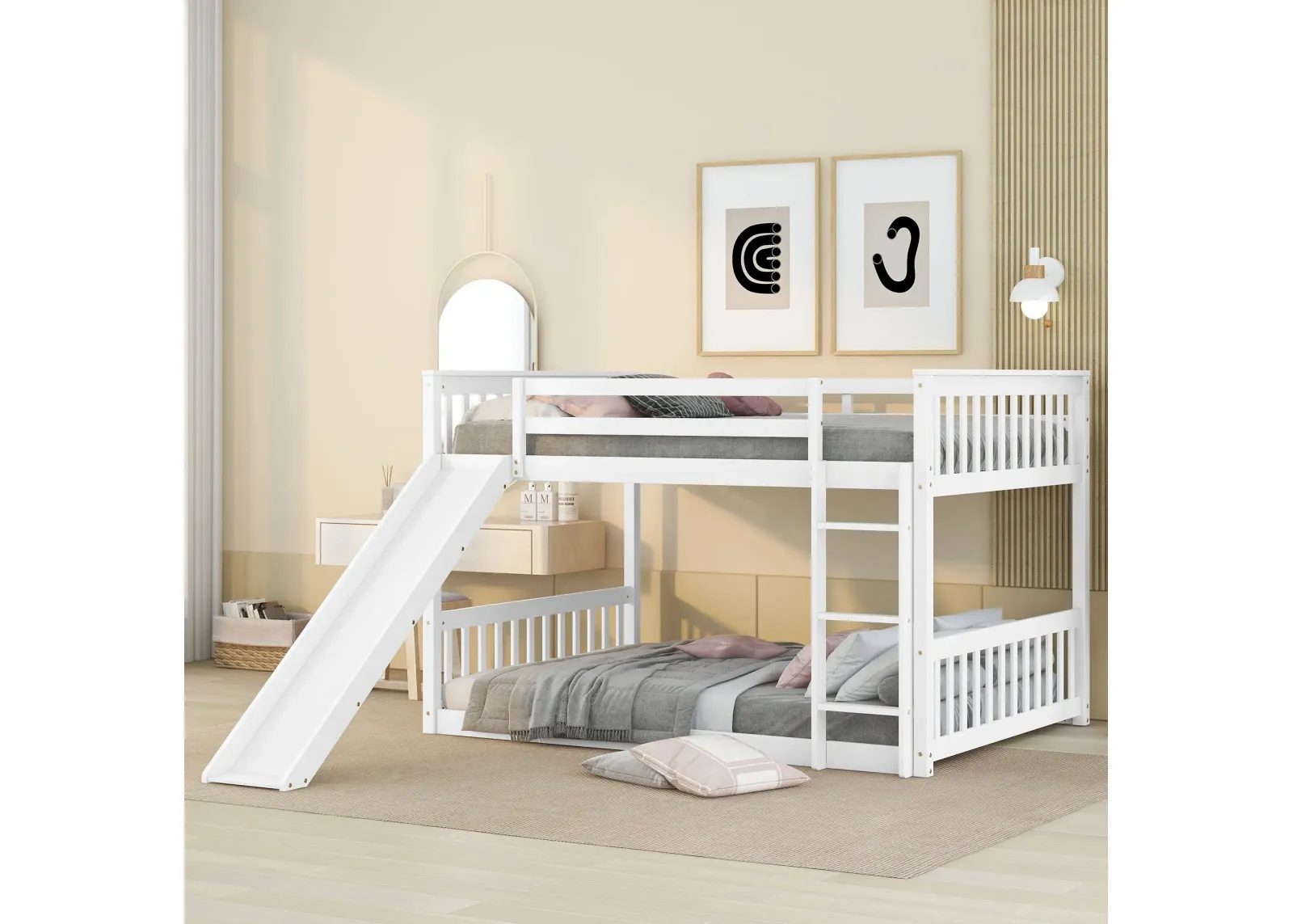 Bunk Bed With Slide And Ladder