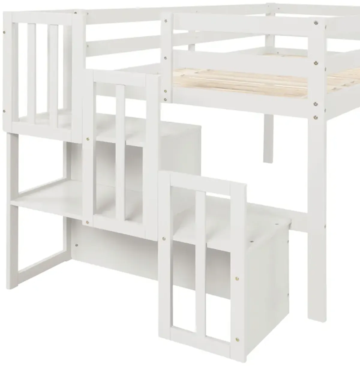 Loft Bed With Staircase