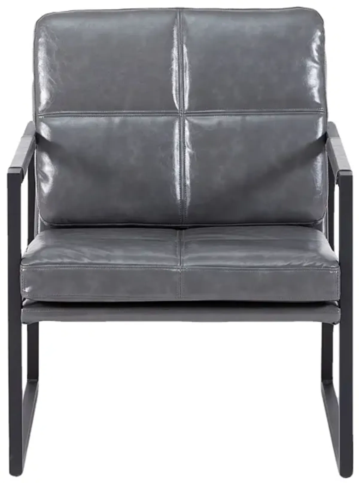 PU Leather Leisure Metal Frame Recliner Chair For Living Room And Bedroom Furniture