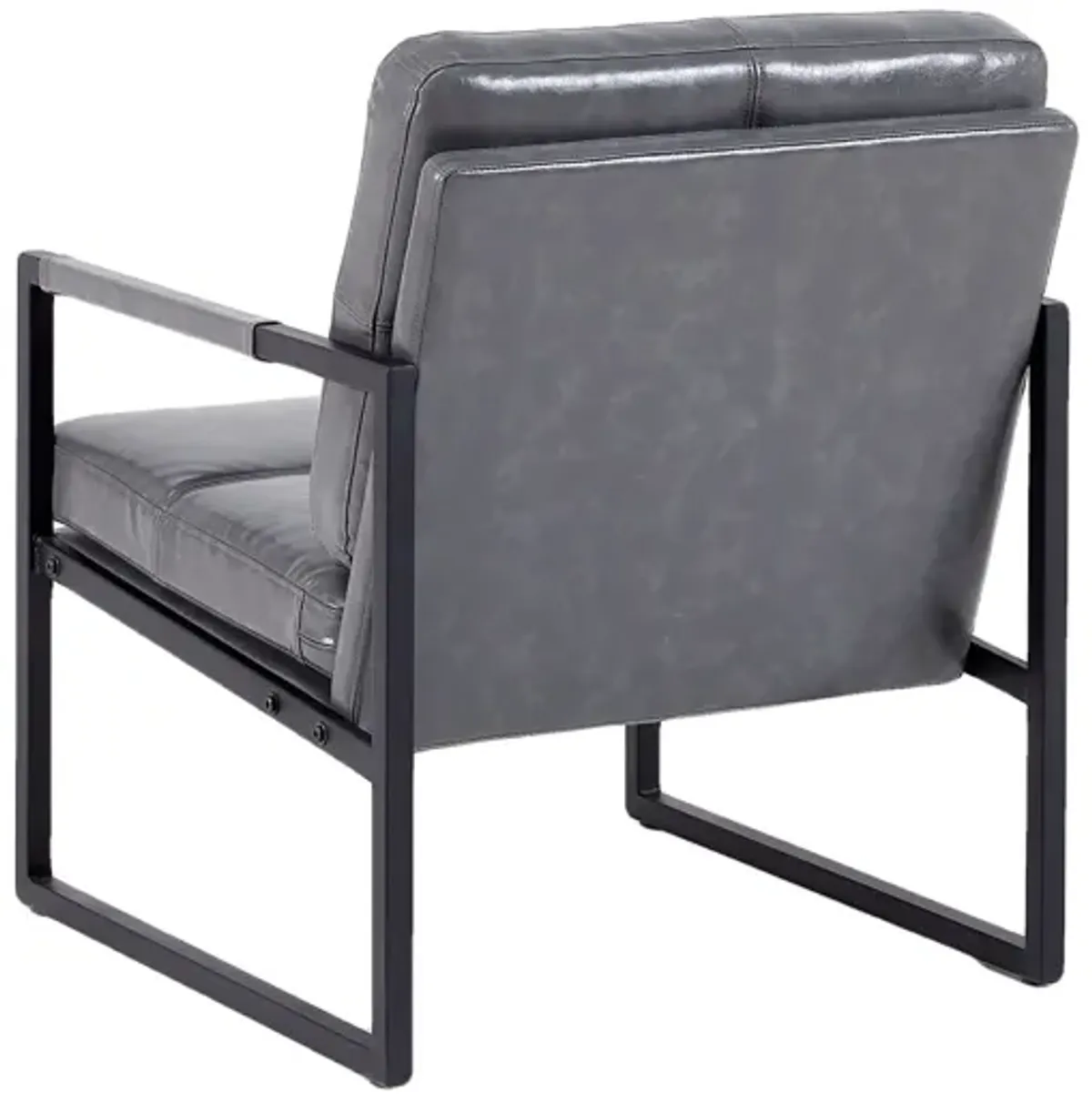 PU Leather Leisure Metal Frame Recliner Chair For Living Room And Bedroom Furniture