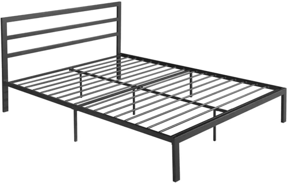 Metal Bed Frame With Headboard