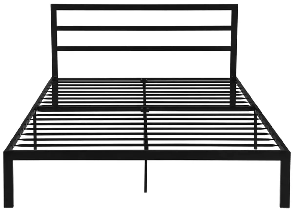 Metal Bed Frame With Headboard