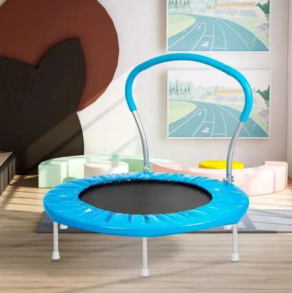 Kangle Store Trampoline With Handle