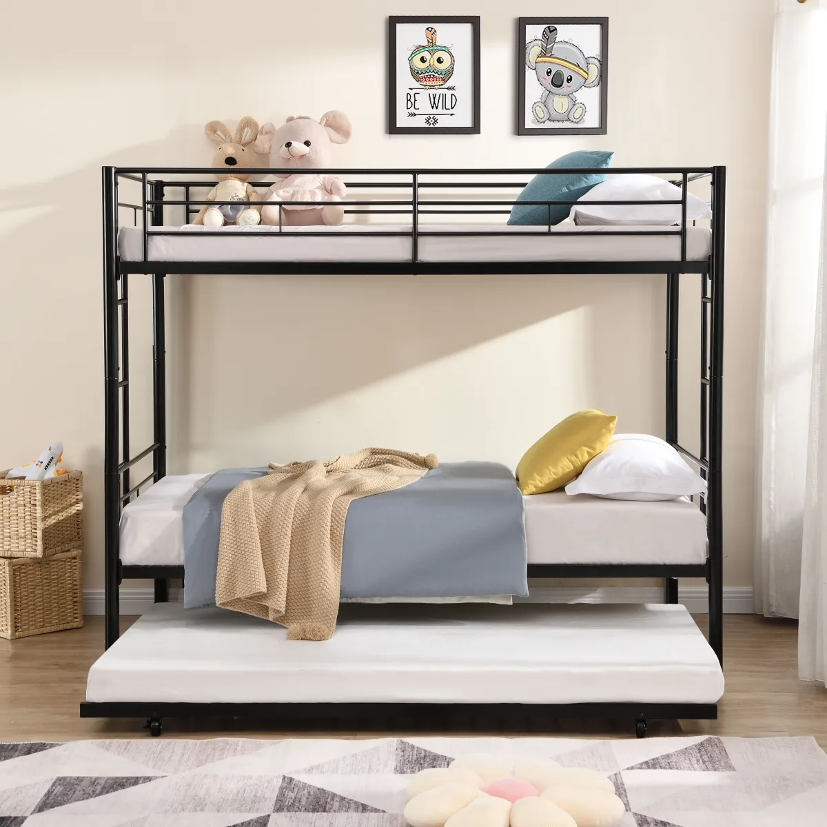 Bunk Bed With Trundle