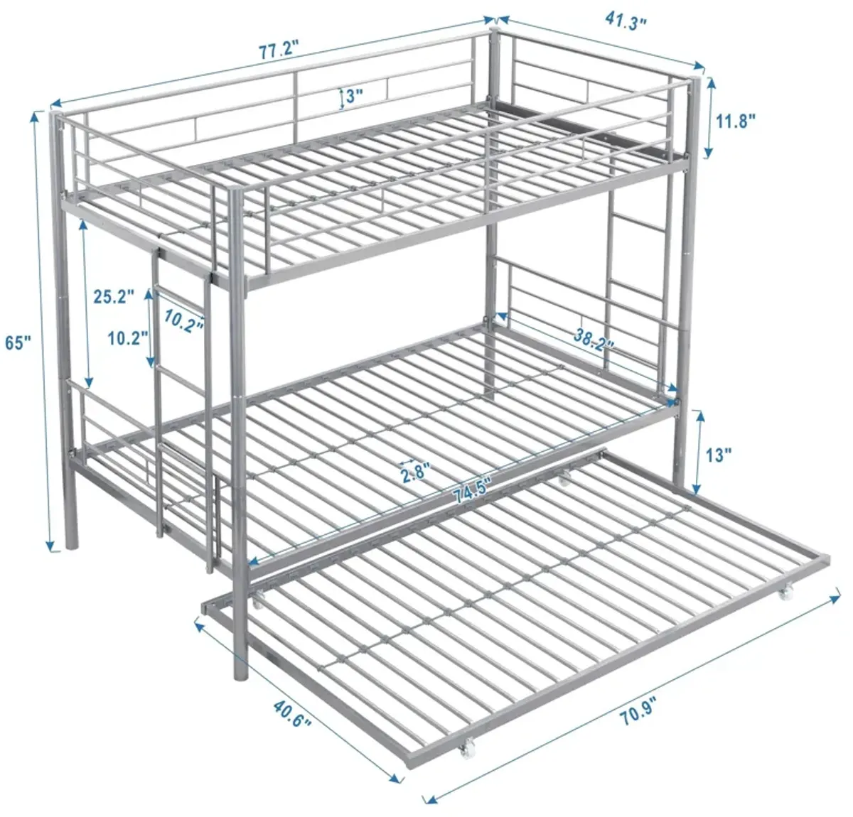 Bunk Bed With Trundle