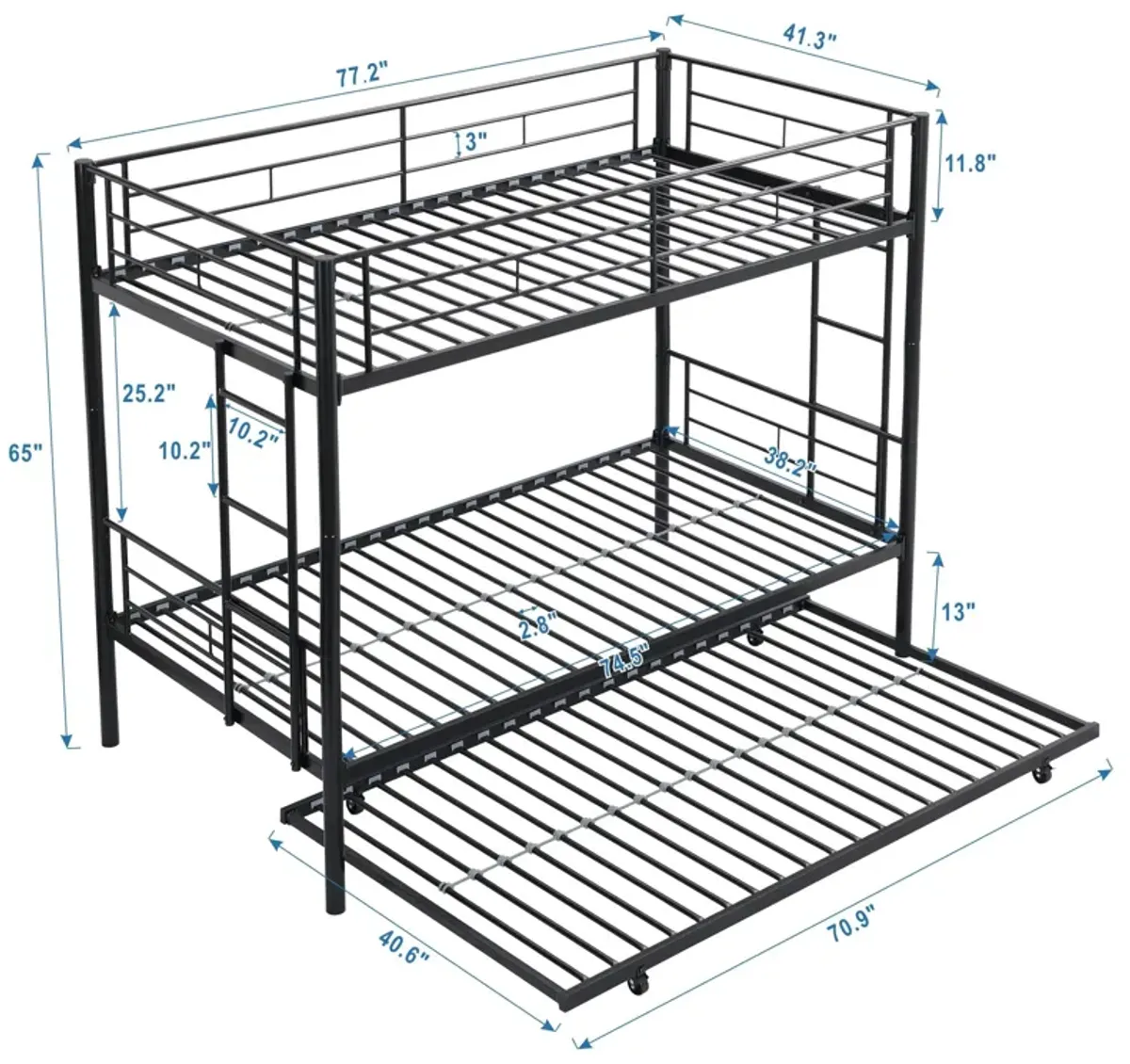 Bunk Bed With Trundle