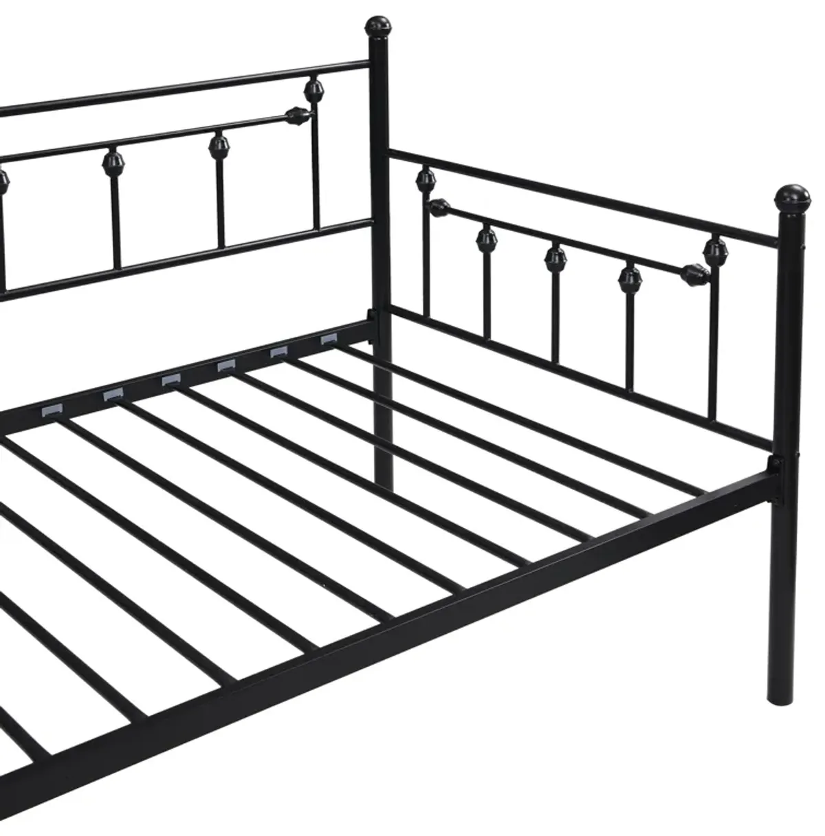 Twin Daybed With Trundle - Black