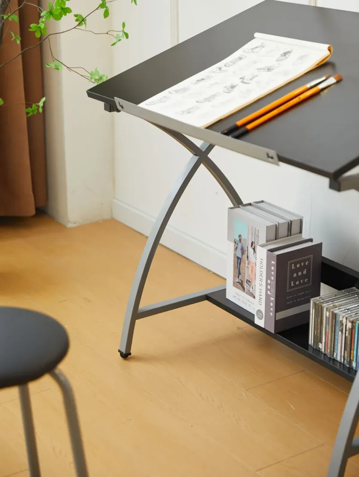 Drafting Table With Stool