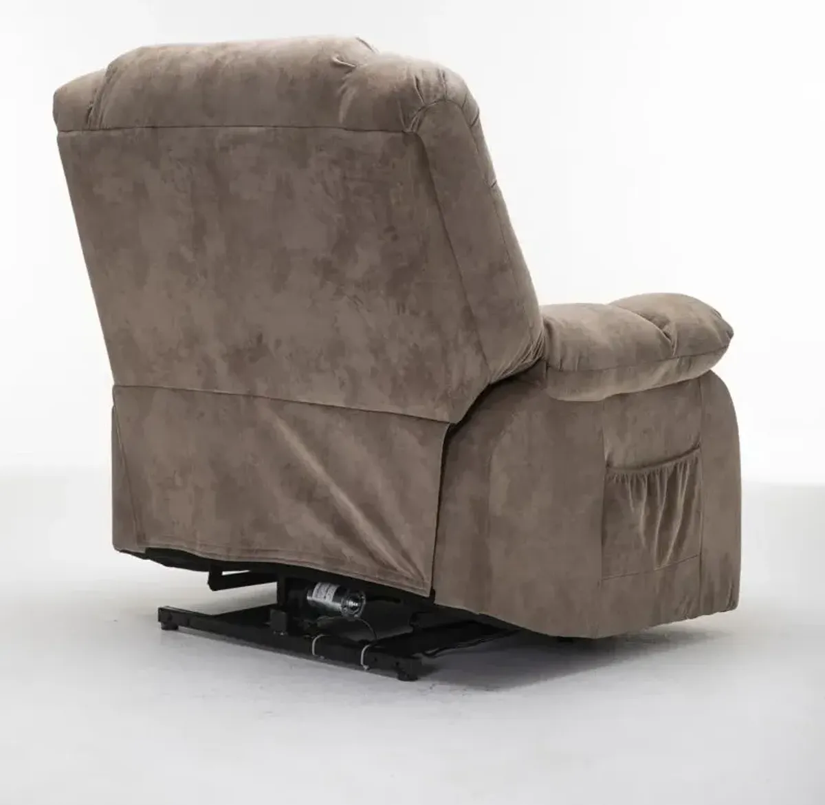 Power Lift Recliner Chair For Elderly - Heavy Duty And Safety Motion Reclining Mechanism