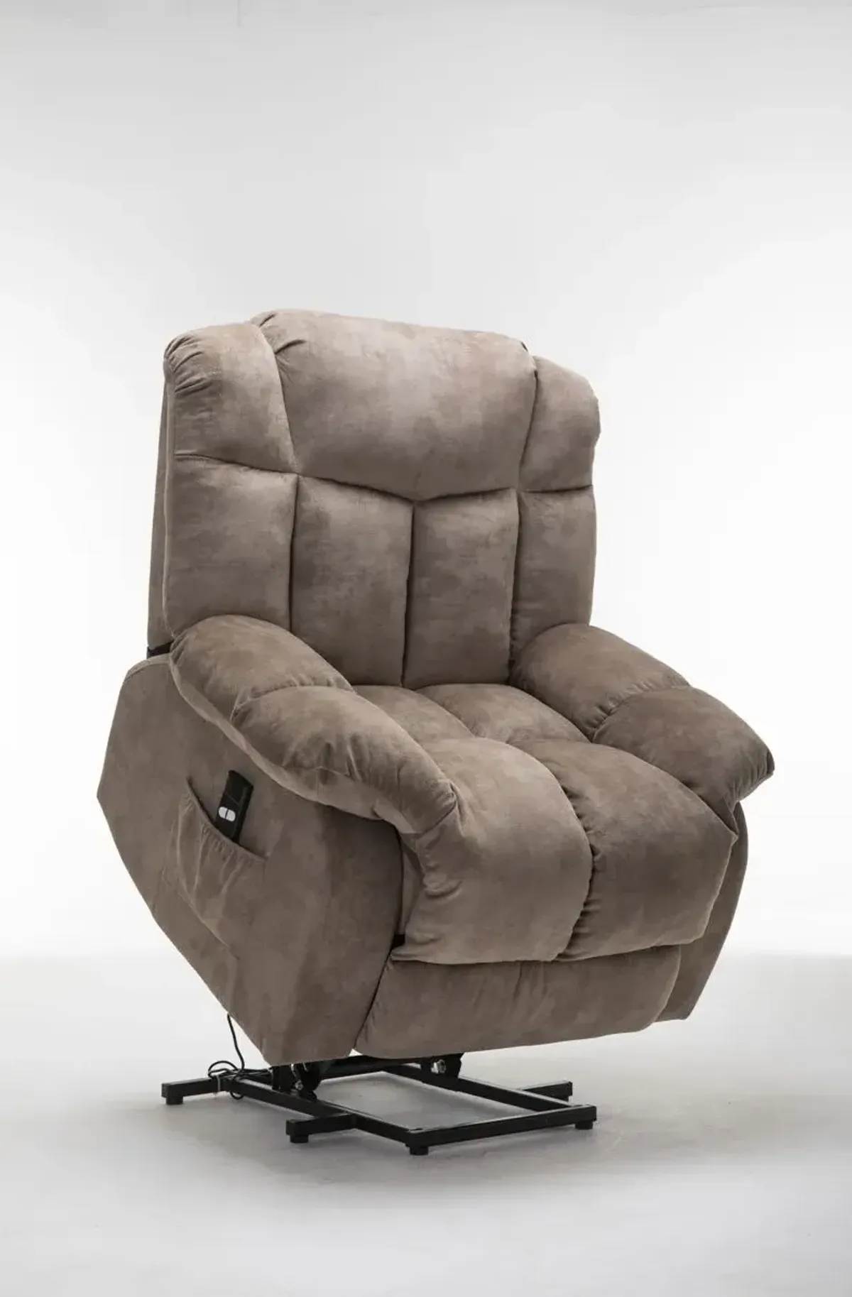 Power Lift Recliner Chair For Elderly - Heavy Duty And Safety Motion Reclining Mechanism