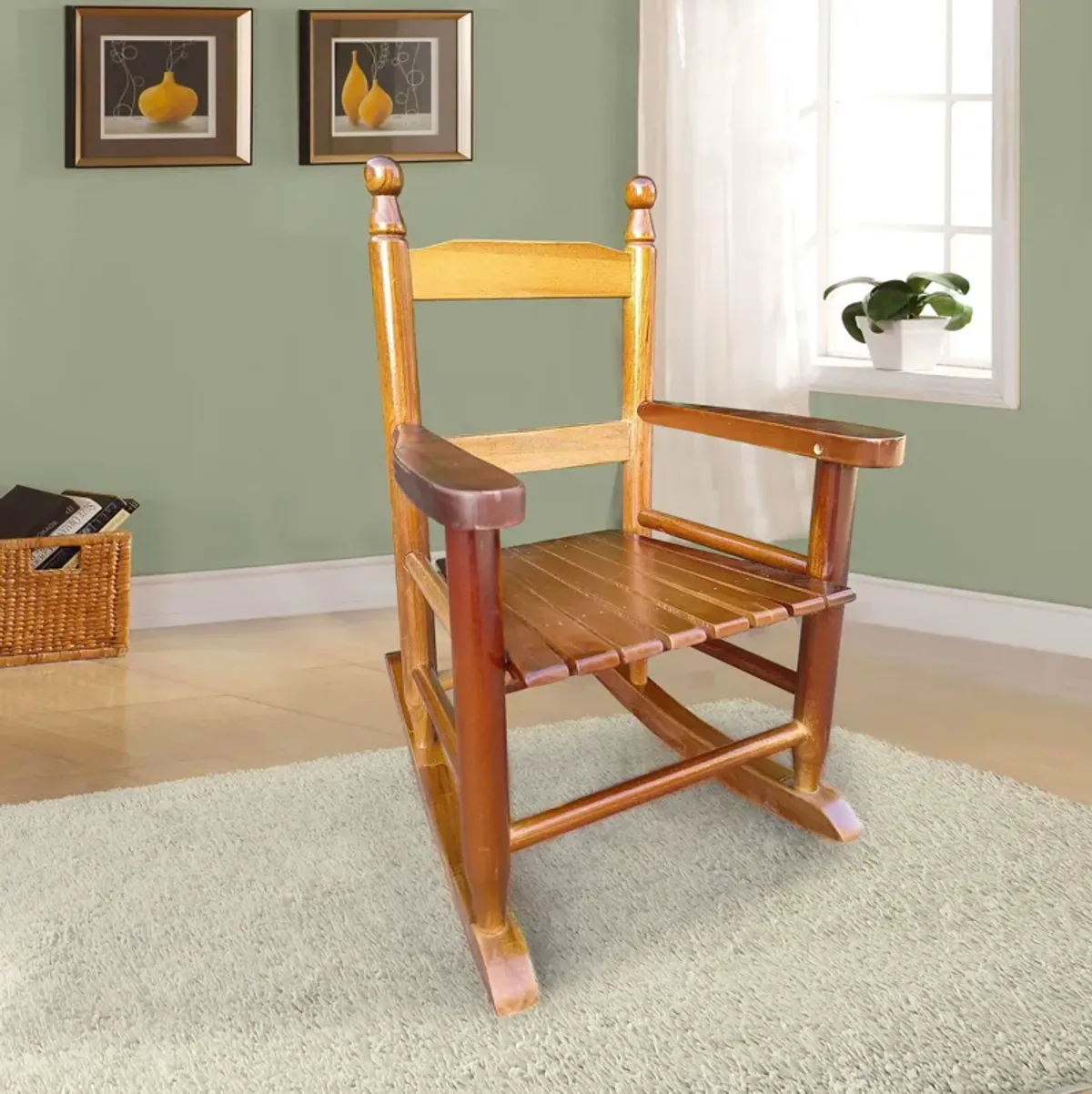 Children's Rocking Chair Indoor Or Outdoor, Suitable For Kids, Durable