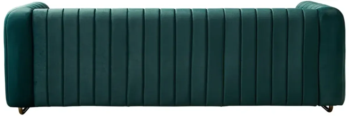 Contemporary Velvet Sofa Couch For Living Room