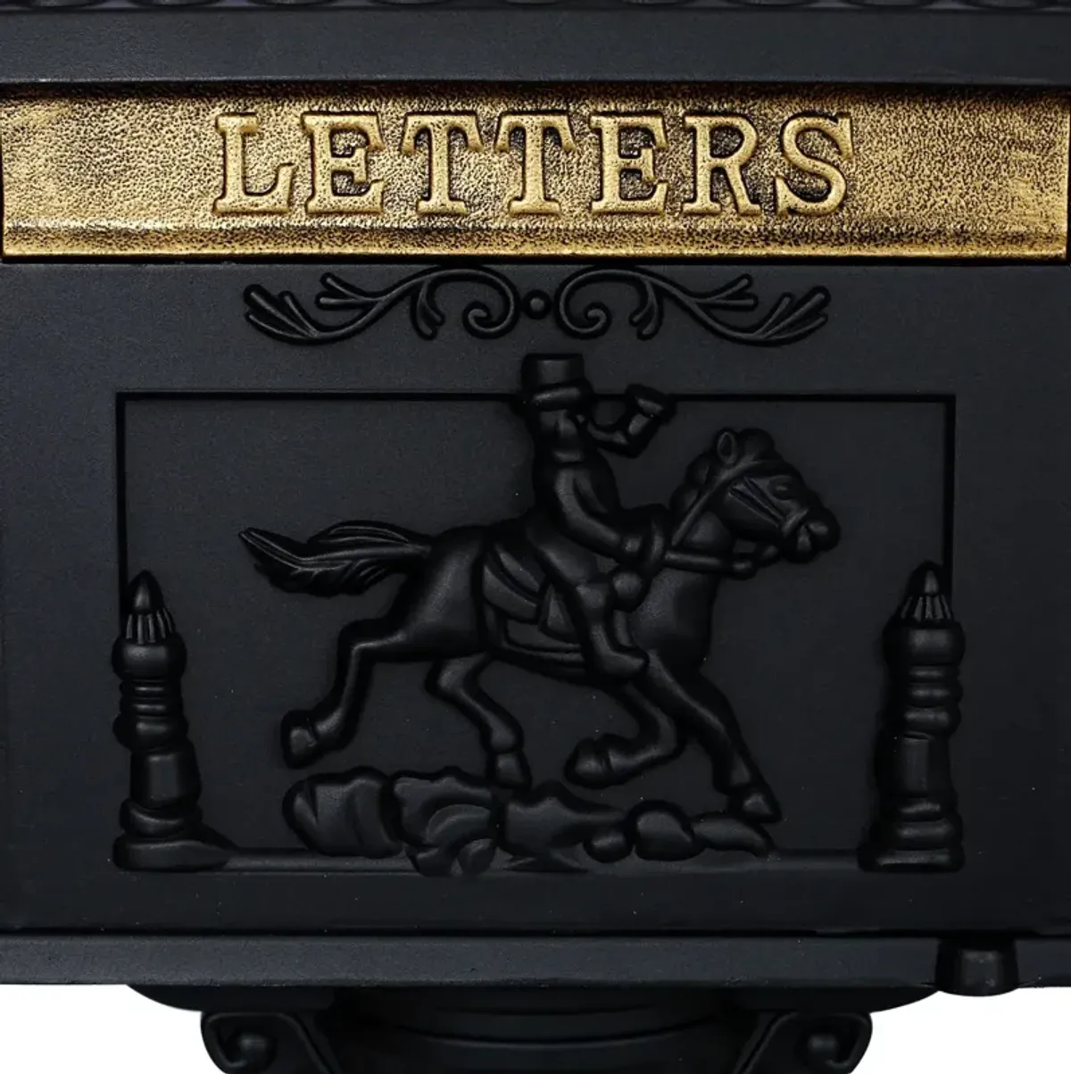 Cast Aluminum Mail Box, Postal Box, Mailbox