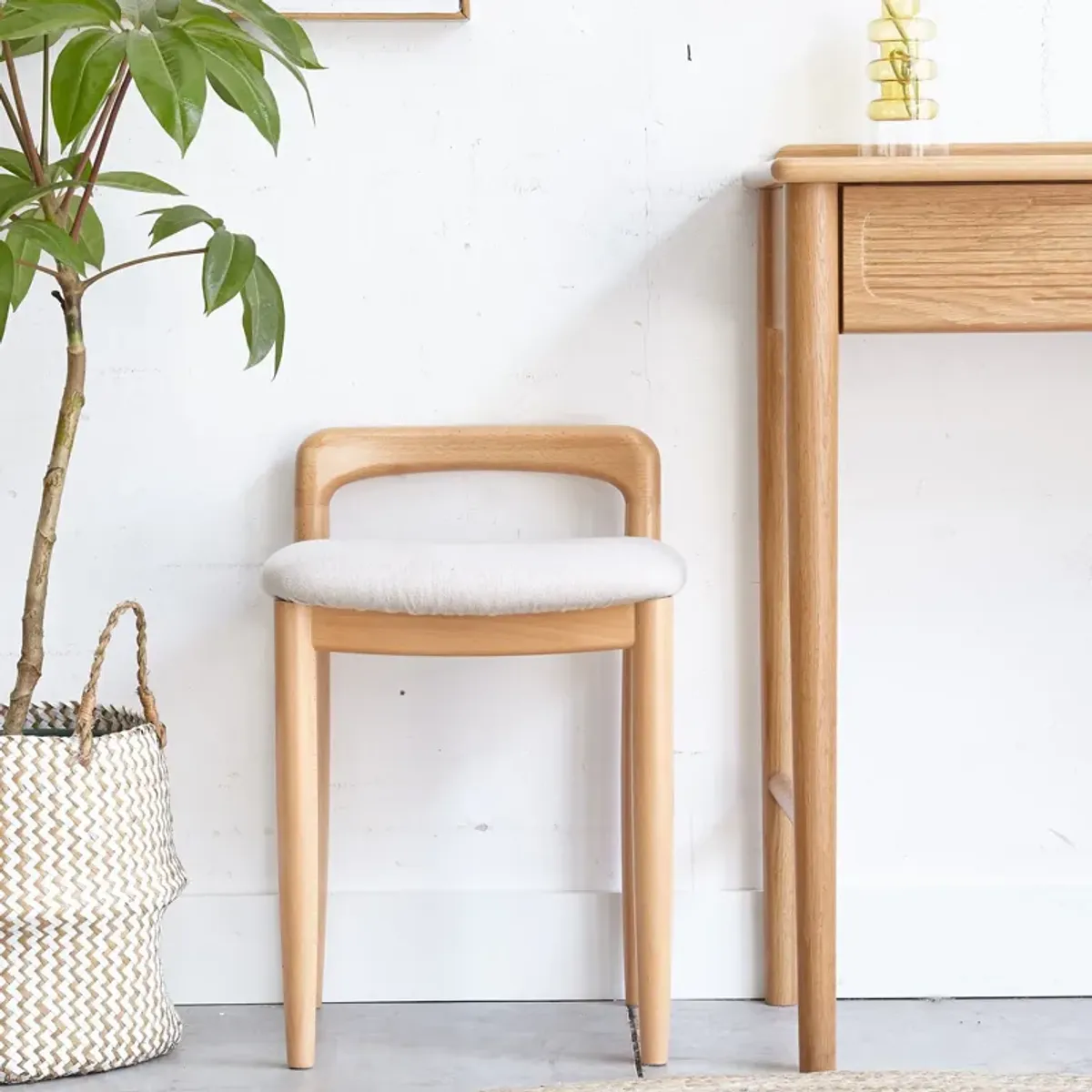 Stool Bed For Dining Room - Natural