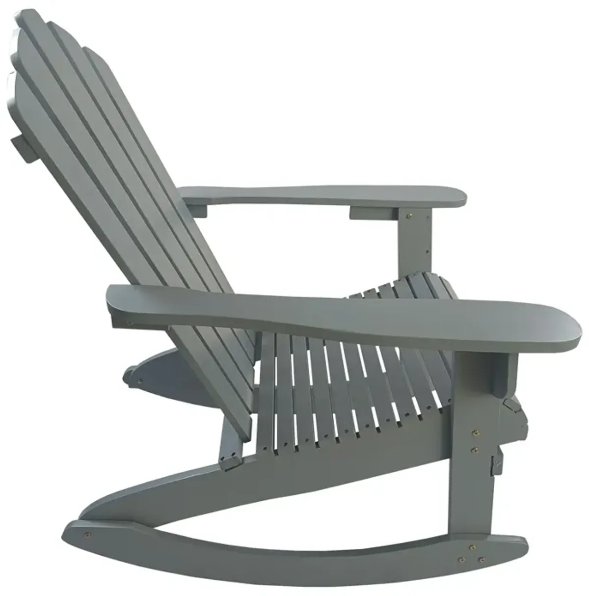 Reclining Outdoor Rocking Adirondack Chair