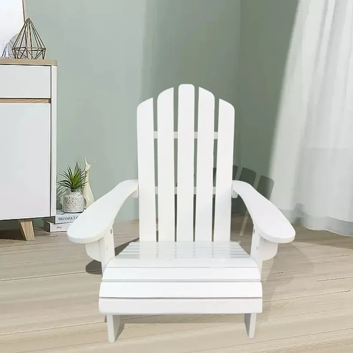 Outdoor Or Indoor Children Adirondack Chair