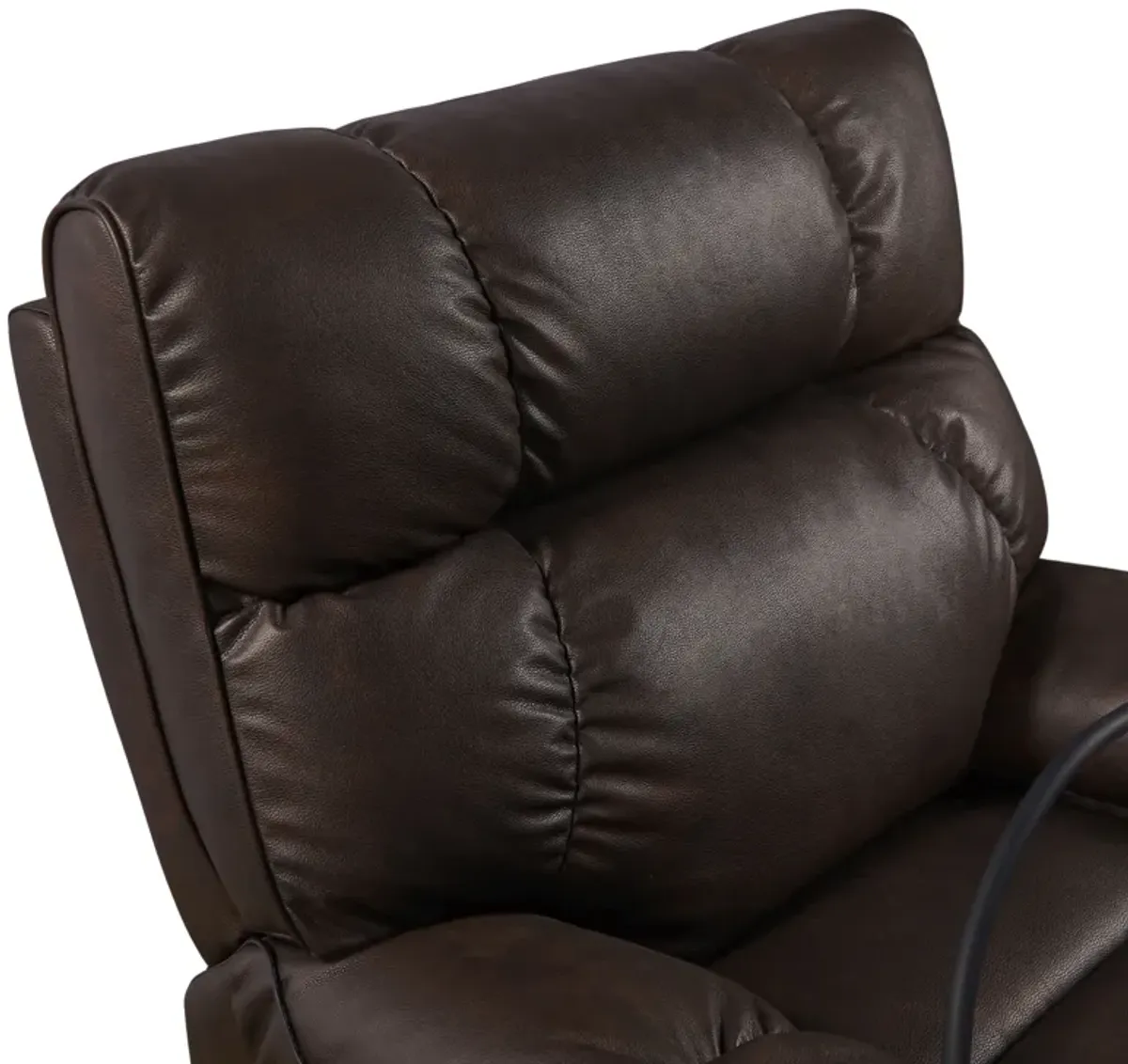 Recliner Chair With Phone Holder, Electric Power Lift Recliner Chair With 2 Motors Massage And Heat For Elderly, 3 Positions, 2 Side Pockets, Cup Holders