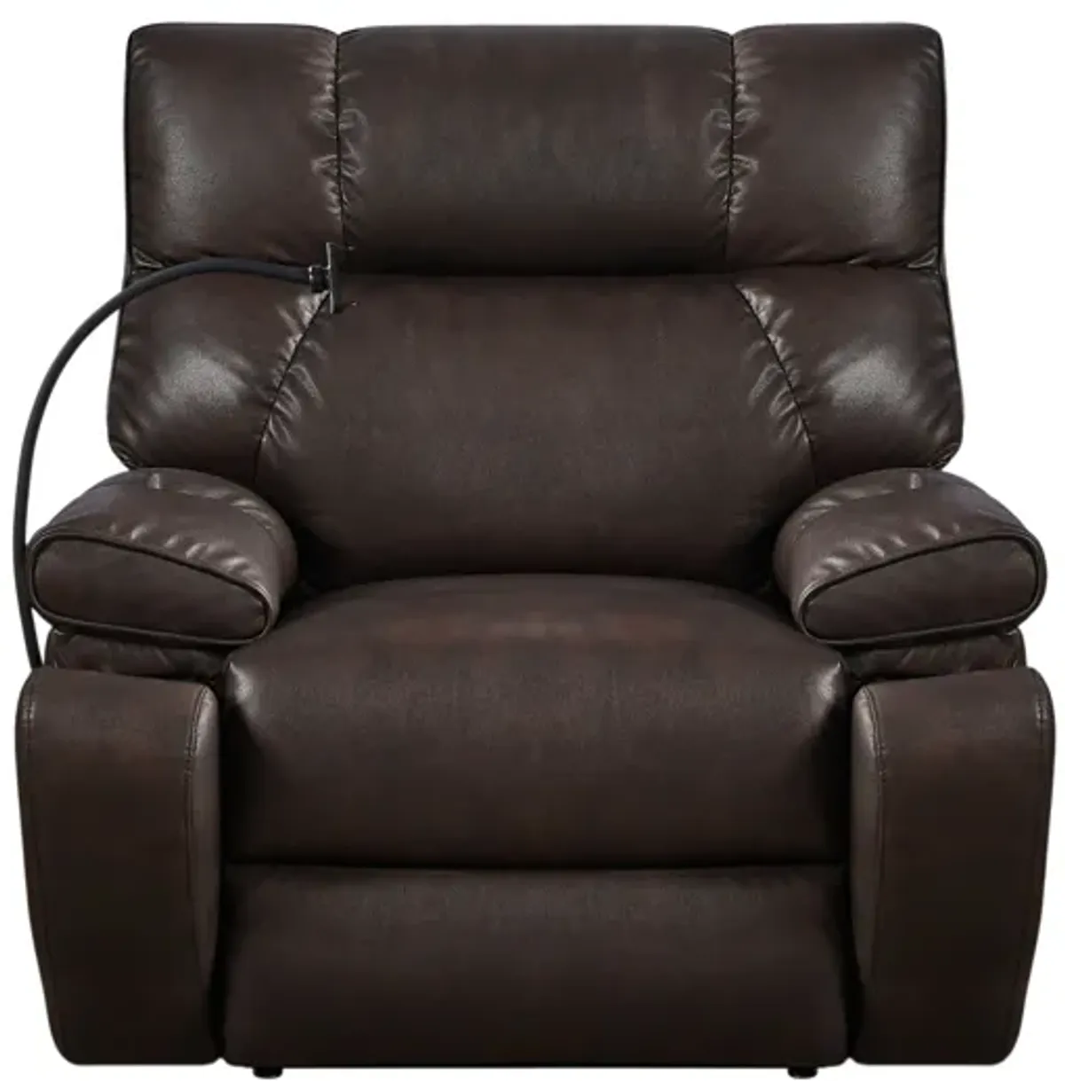 Recliner Chair With Phone Holder, Electric Power Lift Recliner Chair With 2 Motors Massage And Heat For Elderly, 3 Positions, 2 Side Pockets, Cup Holders