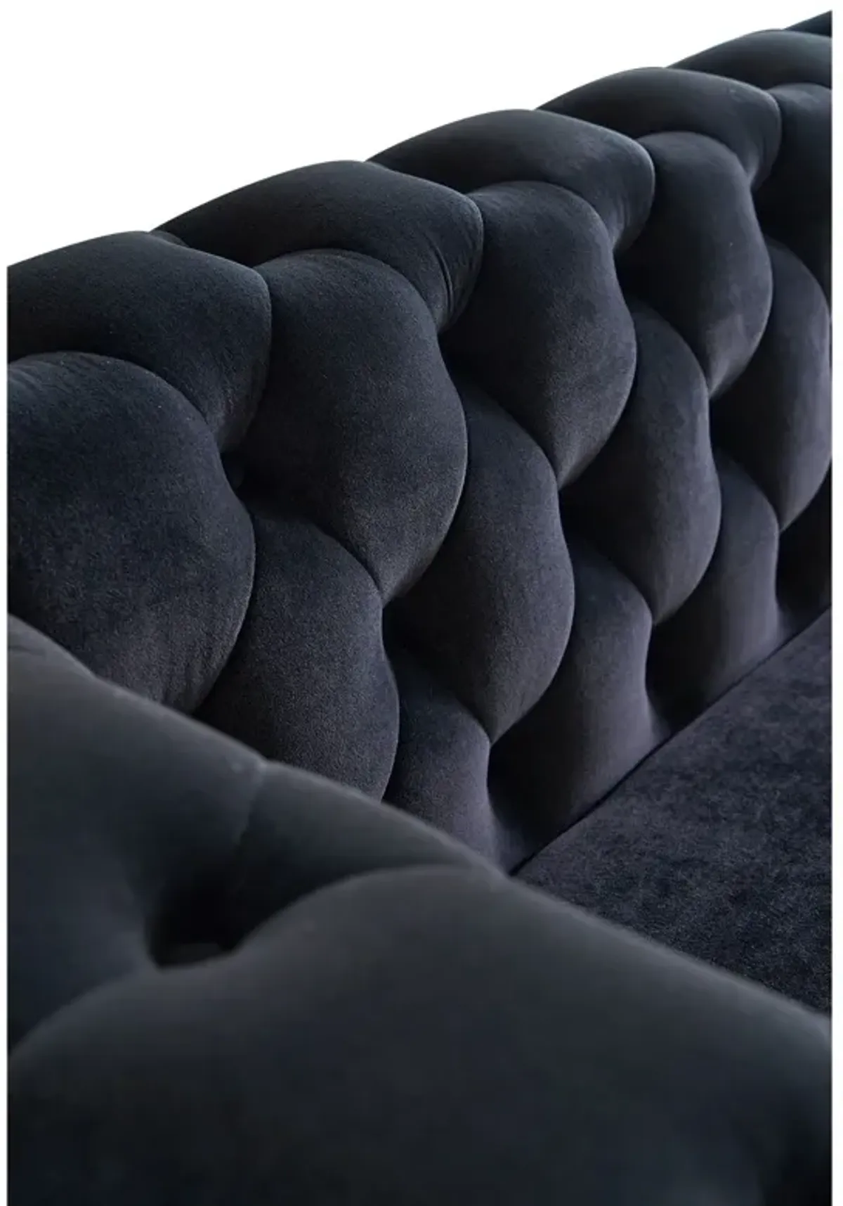 Modern Tufted Velvet Sofa For Living Room