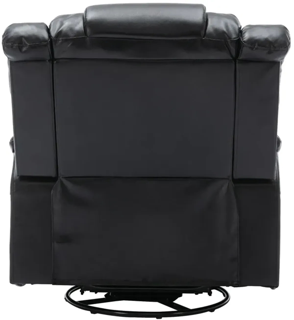 360° Swivel And Rocking Home Theater Recliner Manual Recliner Chair With Wide Armrest For Living Room