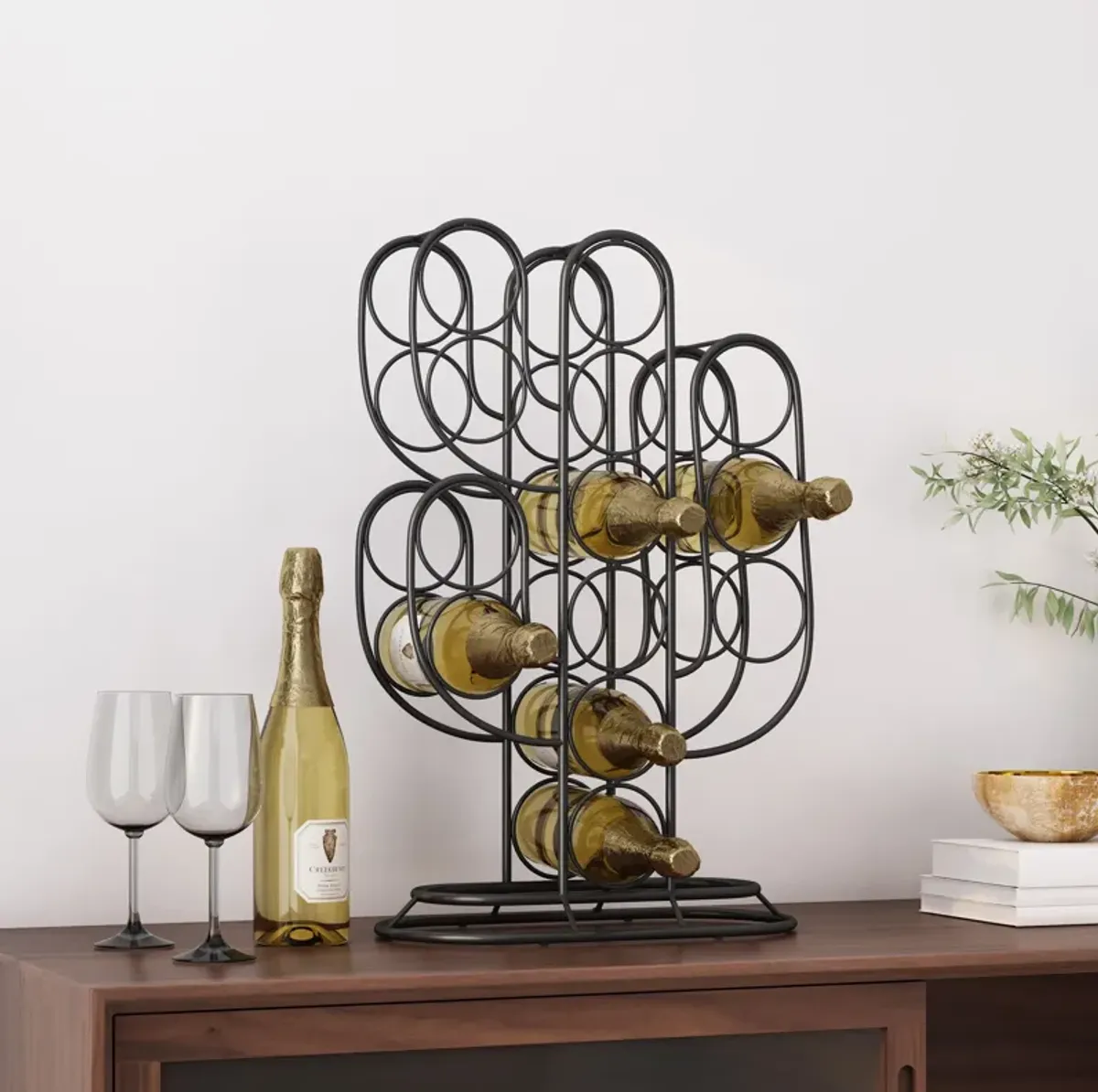 Wine Rack - Black