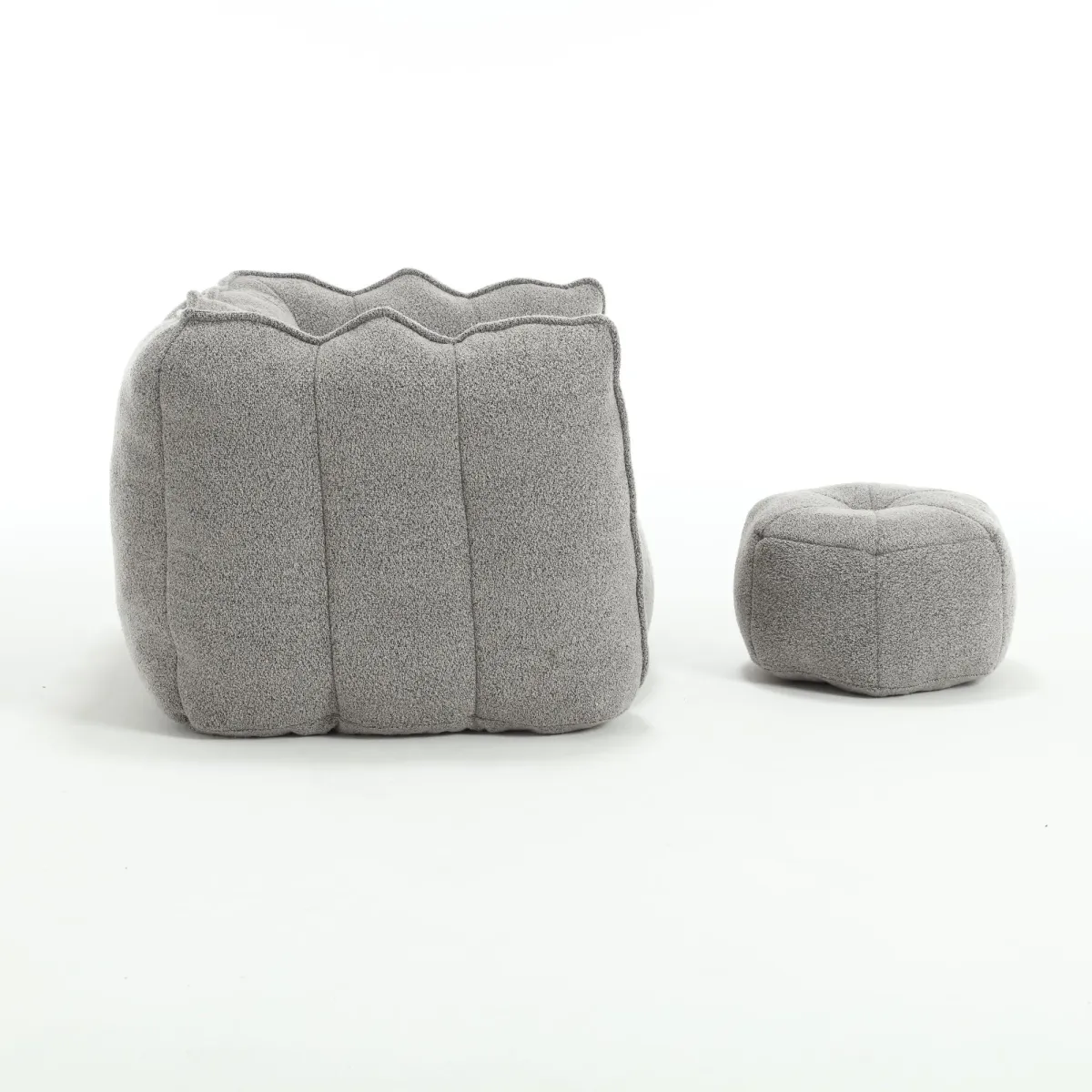 Soft Bean Bag Chair With High Resilient Foam (Chips)