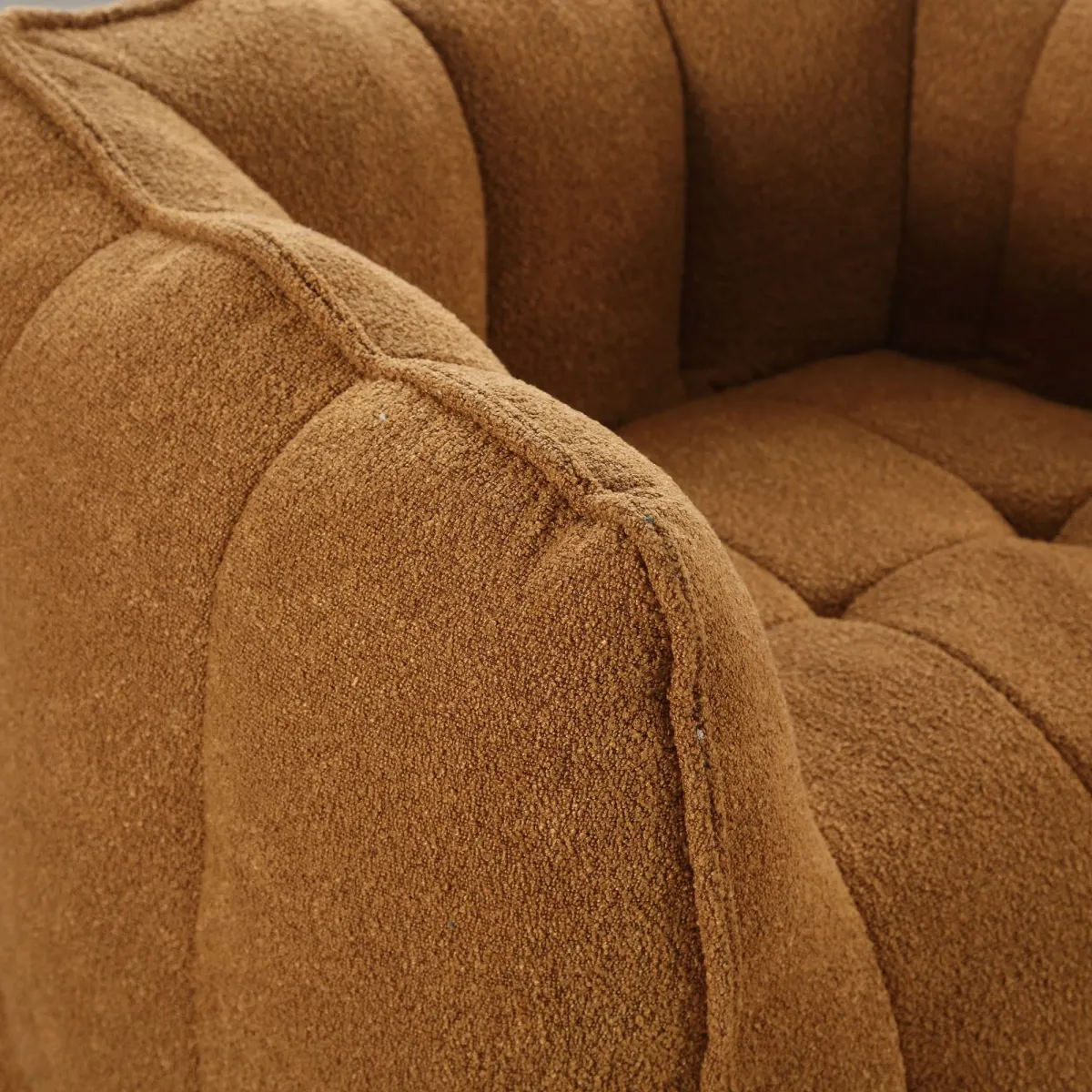 Soft Bean Bag Chair With High Resilient Foam (Chips)