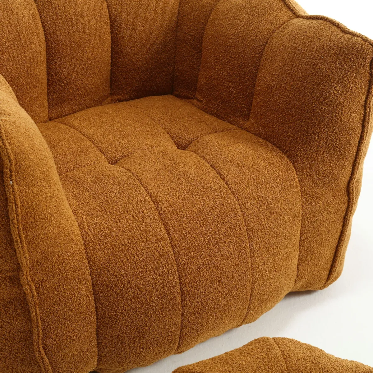 Soft Bean Bag Chair With High Resilient Foam (Chips)