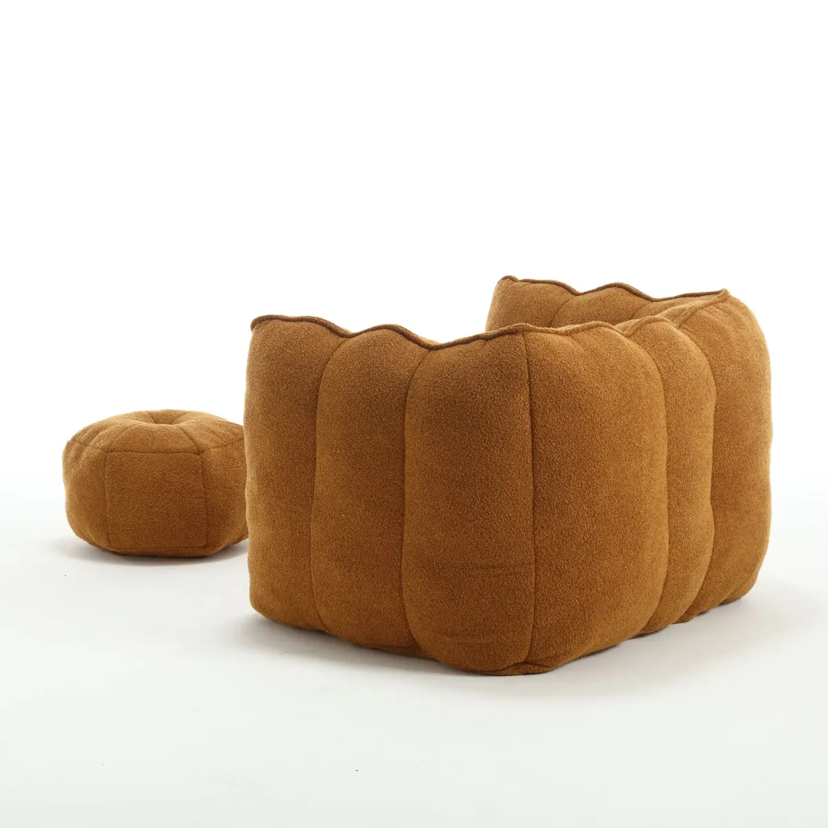 Soft Bean Bag Chair With High Resilient Foam (Chips)