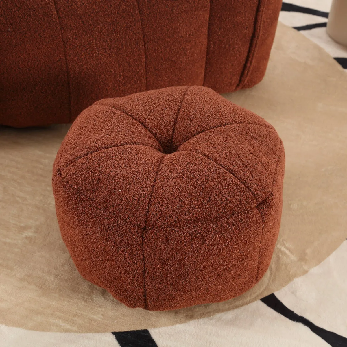 Soft Bean Bag Chair With High Resilient Foam (Chips)