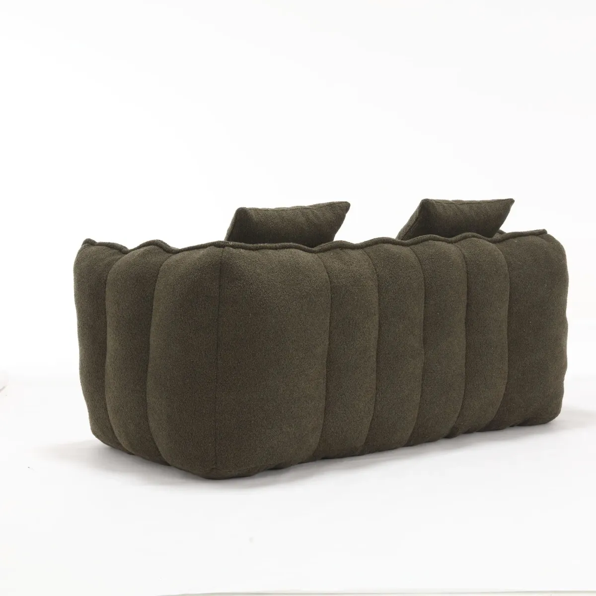 Soft Beanbag Chair With High Resilience Foam Core For Two People