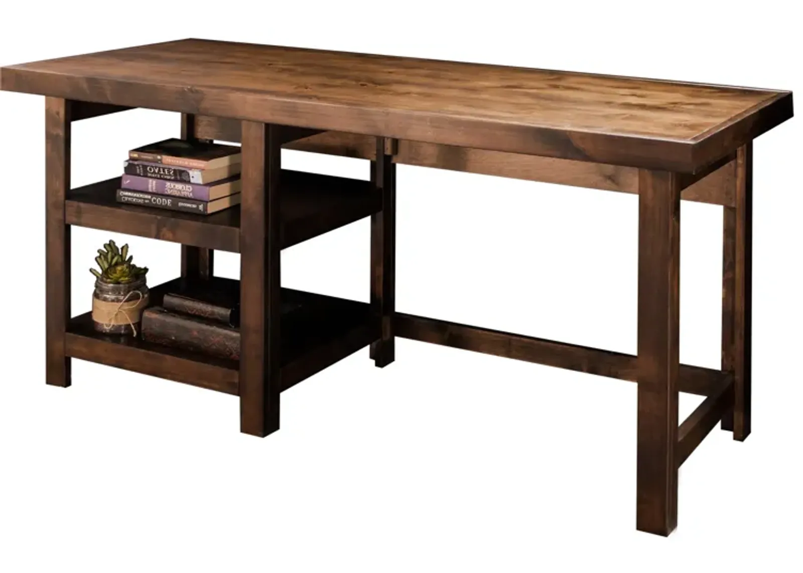 Sausalito - Workstation Desk - Whiskey