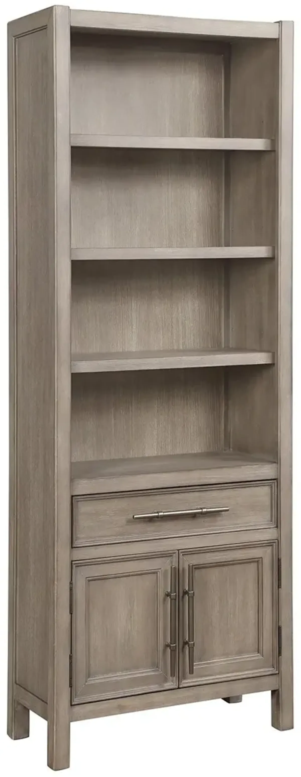 Cypress Lane - Bookcase Pier Cabinet - White Oak