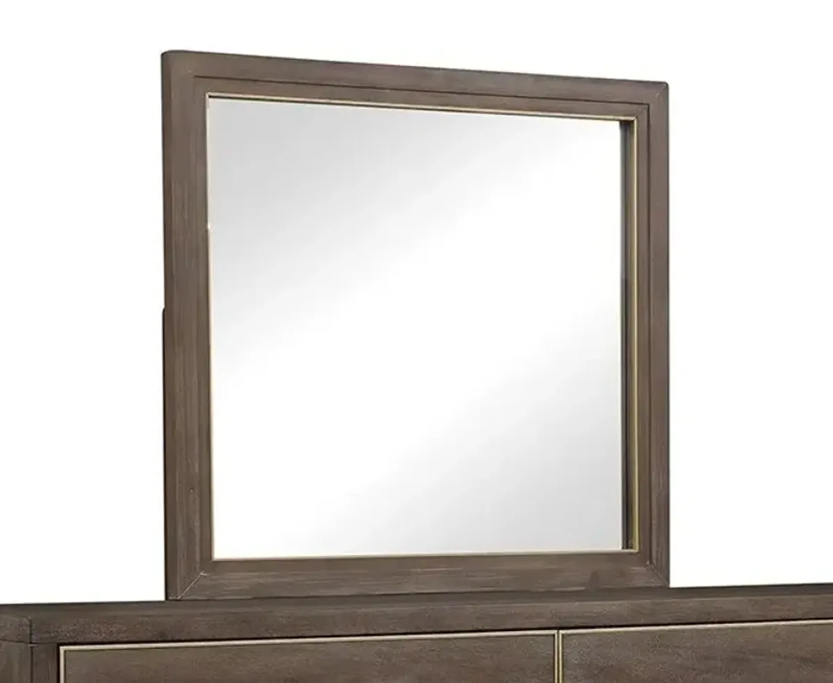 Tango - Mirror - Sandblasted Walnut