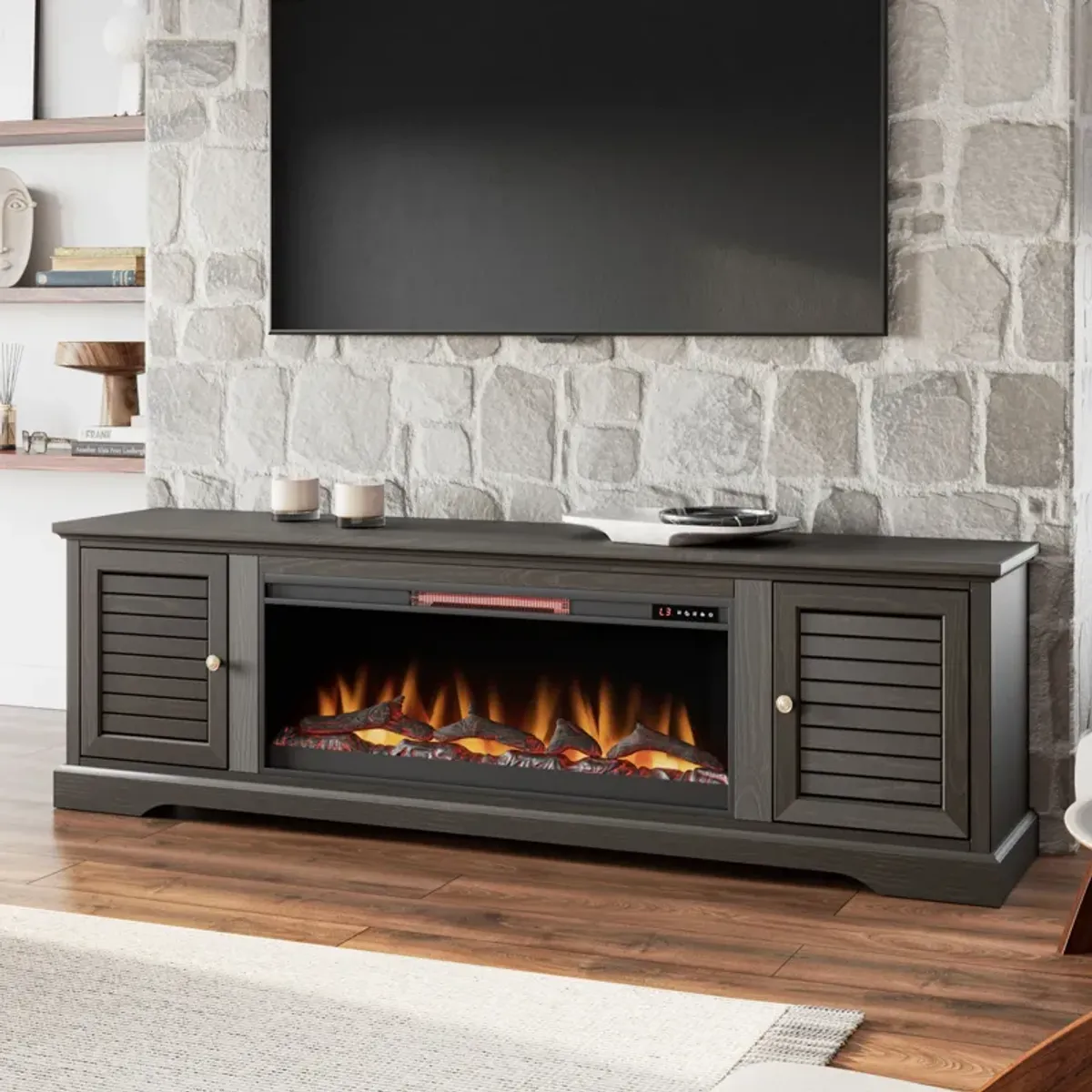 Topanga - Electric Fireplace TV Console