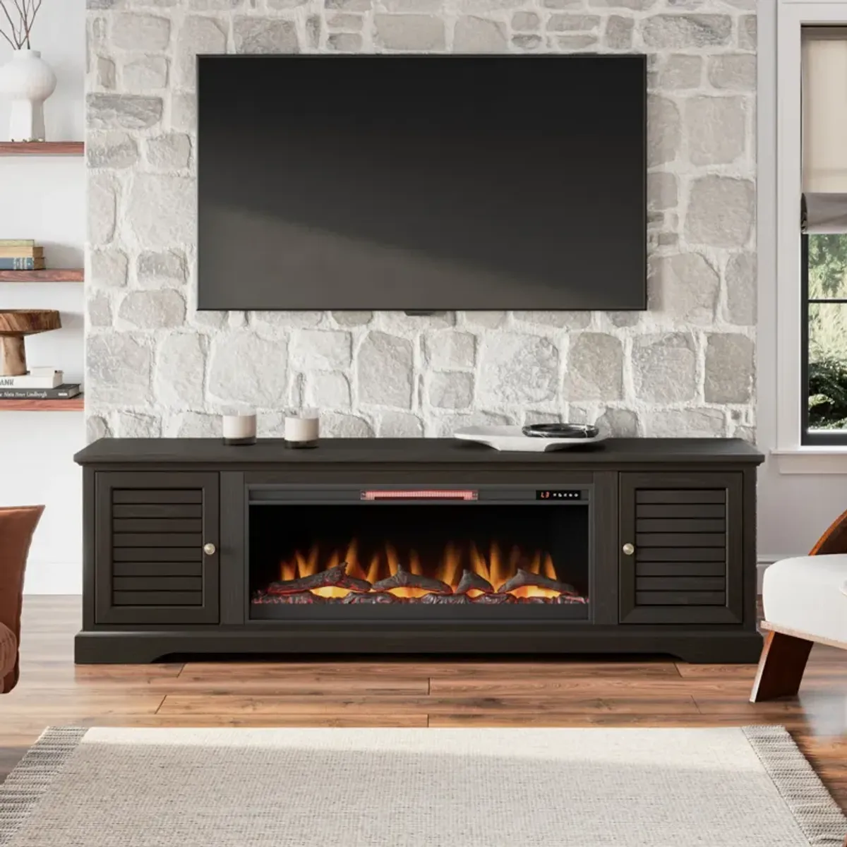 Topanga - Electric Fireplace TV Console