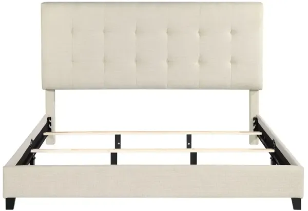 Tufted Upholstered Platform Bed