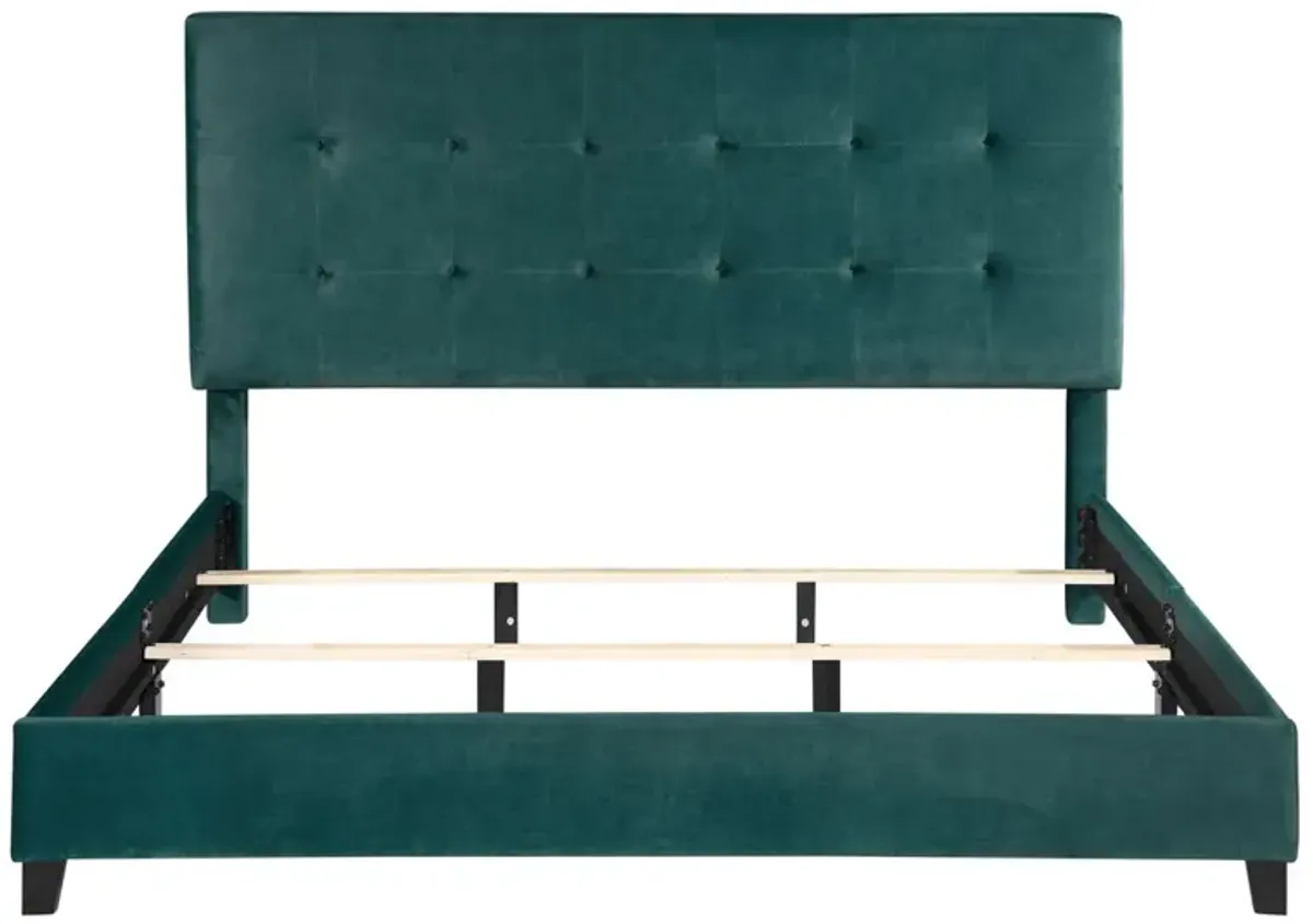 Tufted Upholstered Platform Bed