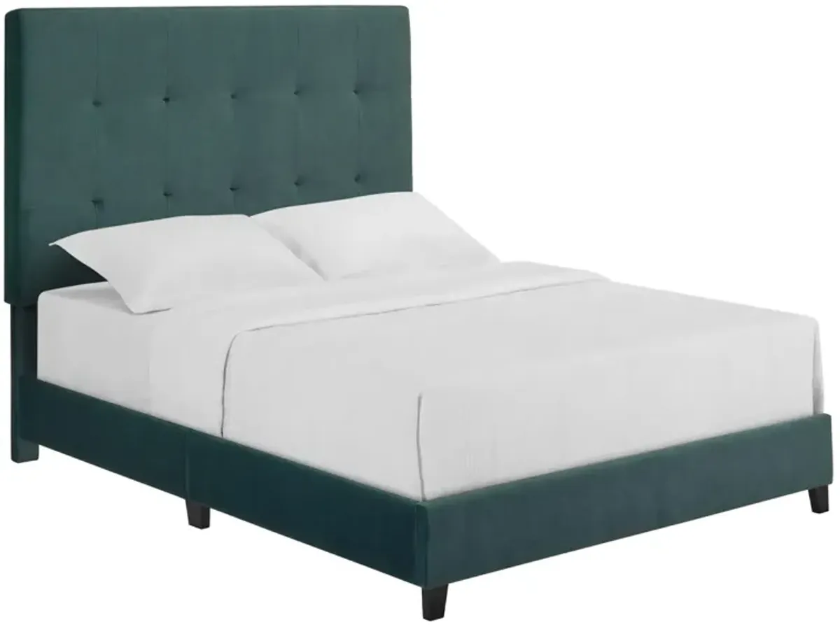 Tufted Upholstered Platform Bed