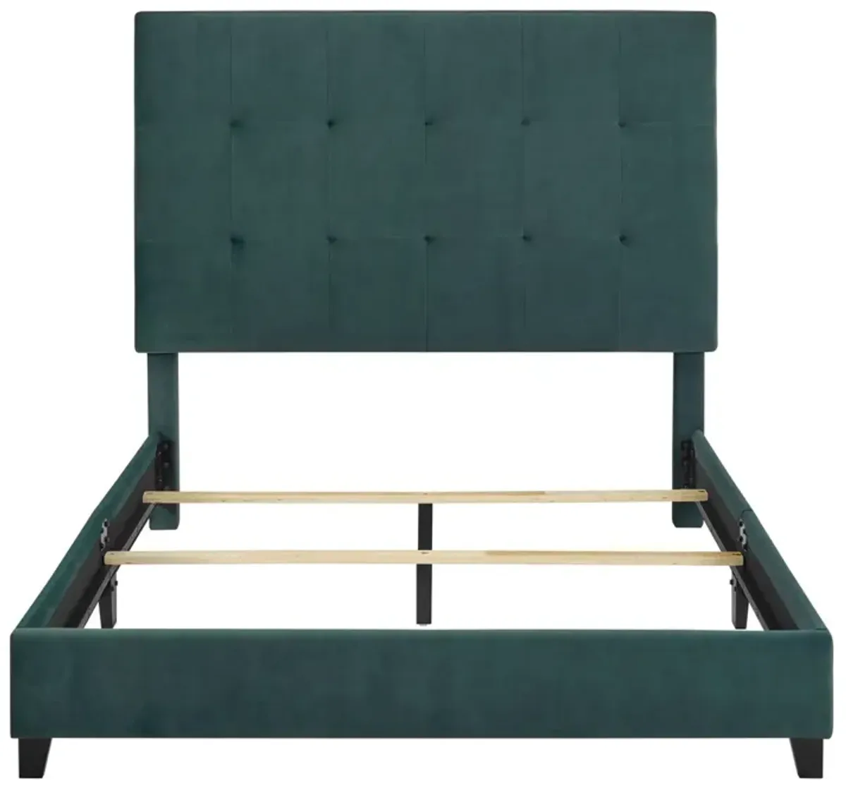 Tufted Upholstered Platform Bed