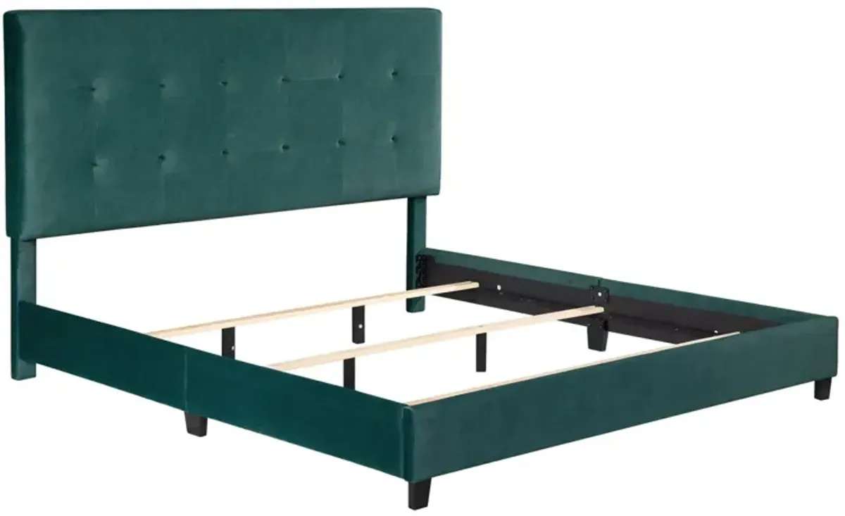 Tufted Upholstered Platform Bed